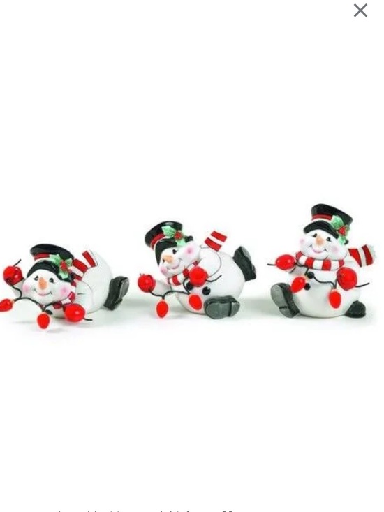 Other - NIB Fitz and Floyd Cheers Tumblers Figurines Snowman Christmas Holiday